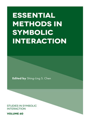 cover image of Essential Methods in Symbolic Interaction